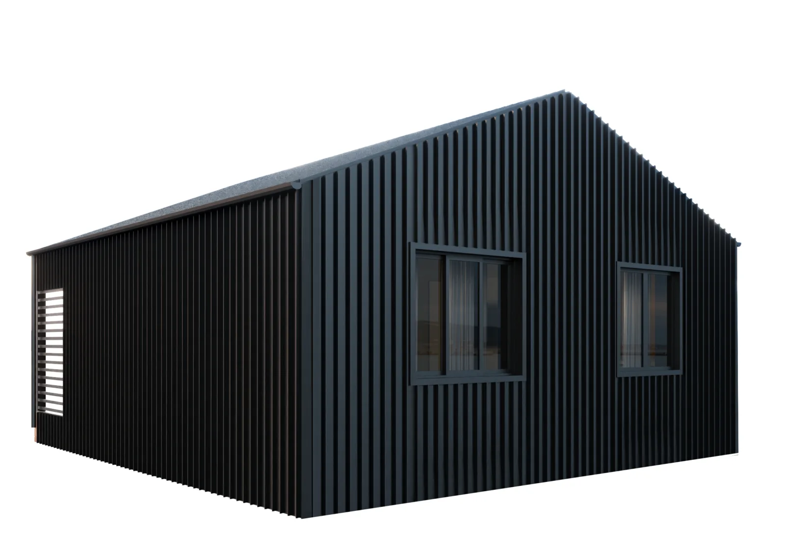 Каркасный дом «Тильда» — фасад 2